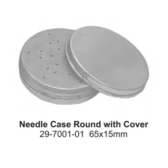Needle Case Round With Cover