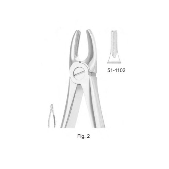 Extracting Forceps , English Pattern (Fig.2)