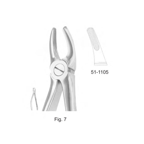 Extracting Forceps , English Pattern (Fig.7)