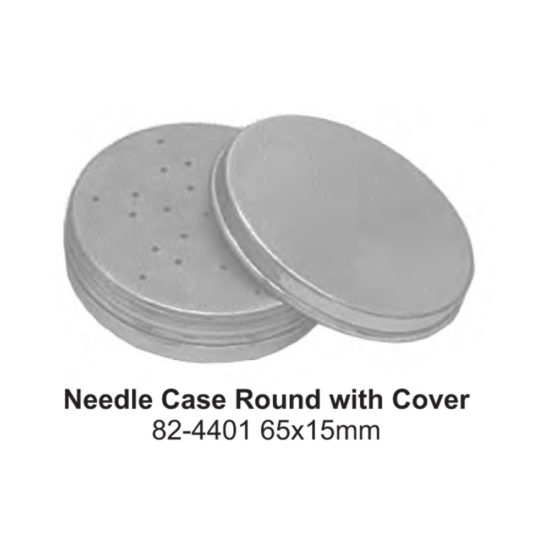 Needle Case Round With Cover